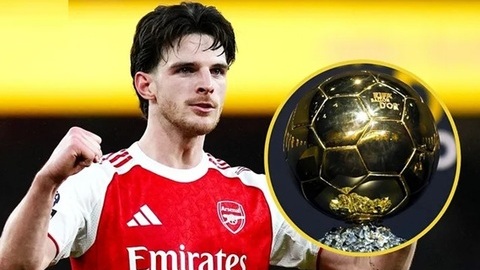 Declan Rice giành Quả bóng vàng 2026: Tại sao không?